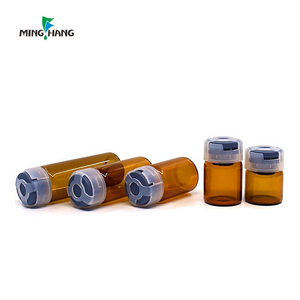 Empty <b>Mini</b> Glass <b>Bottle</b> 2ml 3ml 4ml 5ml 7ml 8ml 10ml 15ml 30ml Injection Medicine <b>Bottle</b> Small Pharmaceutical Glass Vials - Product Image 2