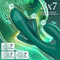 Klopfender Vibrator für Frauen, Klitoris-Stimulator, 3-in-1-Gerät mit 21 Modi, leistungsstarker G-Punkt-Stimulator, weiblicher Masturbator