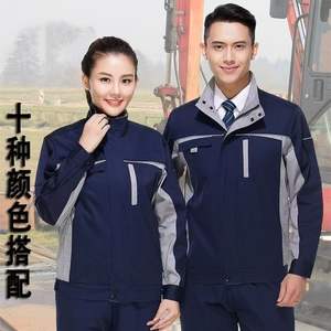 Tuta da Lavoro in Cotone a Maniche Lunghe Modello 0695 Unisex per Elettricisti, Saldatori, Riparazioni Auto e Costruzioni - Product Image 3