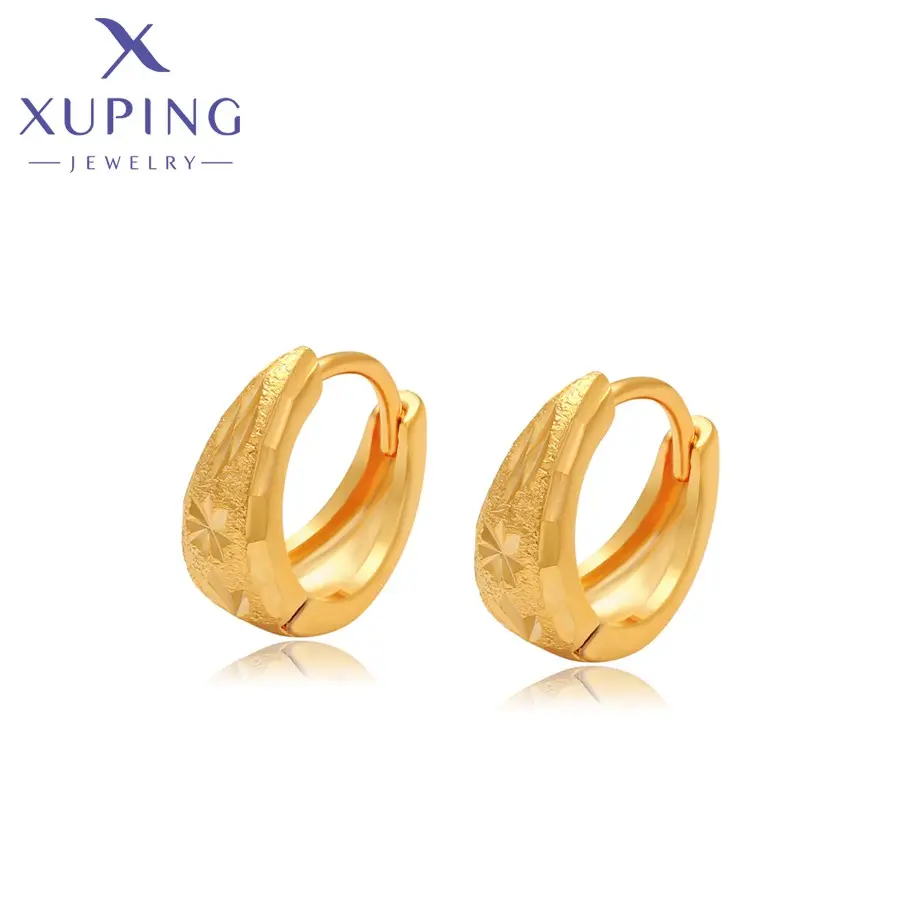05E101635 Xuping ювелирные изделия стильные изысканные элегантные 24K золотые ювелирные изделия подарочные серьги женские серьги