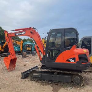 Mini pelle Doosan DX60 pelle sur chenilles d'occasion Doosan DH35 DH55 DX55 DX60 DH60 DH80 pelleteuse d'occasion à vendre - Product Image 1