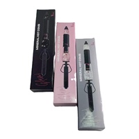 Emballage de luxe en fer plat ondulé, boîte en papier pour peigne chaud, conception personnalisée, livraison gratuite, vente en gros, 50 pièces