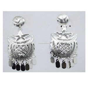 New York Beach Antique Bijoux Festival 2025 Laiton Casual Bijoux Festival Martelé laiton textures Gants de fête pour les femmes - Product Image 5