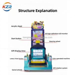Machine de jeu d'arcade commerciale à détection de mouvement pour enfants - Machine de jeu à monnayeur « Bubbling Jumping Shooting » - Product Image 2