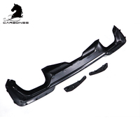 Pièces détachées automobiles Type M ABS noir brillant Diffuseur arrière Vente en gros Kit carrosserie ABS Diffuseur de pare-chocs arrière pour BMW X3 G01 2018-2021