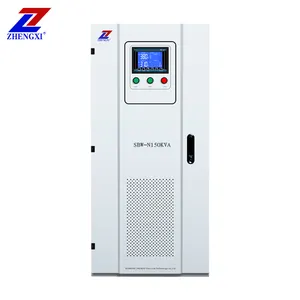 SBW-N150KVA Factory directly High Power 380V LCD display three Phase Servo Motor AC Automatic voltage regulators/stabilizers