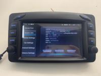 Autoradio 7 pouces avec écran tactile pour Mercedes Benz CLK W209 W203 W463 W208 avec navigation GPS Car-Play Android Auto