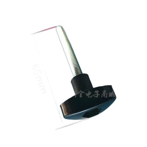 Tornillos de conexión en ángulo de 6 mm negros para fijación de ventiladores de suelo, mesa o pared - Product Image 1