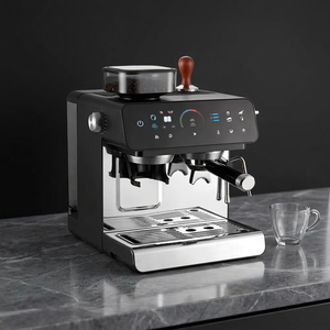 Macchina per Espresso Tutto-in-Uno con Macinacaffè Integrato, Controllo della Temperatura PID, Macchina da <span class=keywords><strong>Caffè</strong></span> Semi-automatica per Baristi Domestici - Product Image 1