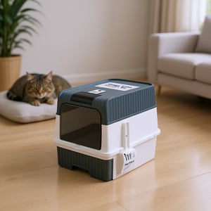 Lettiera per gatti Magic Magic Magic Cube 65L in plastica, a funzionamento manuale. - Product Image 2