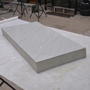 Panneau mural WPC décoration intérieure revêtement en marbre PVC déco bâtiment <span class=keywords><strong>peinture</strong></span> UV - Product Image 3