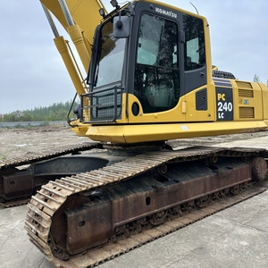 Excavadora de cadenas Komatsu PC240LC de 24 toneladas en venta, excavadora usada de Japón, Komatsu PC220 PC270, excavadora hidráulica pesada pc240 240-8 en venta - Product Image 1