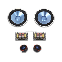 Y30 komponen Speaker Stereo mobil, woofer 6.5 inci RMS 50W Mid Ange 2 inci Tweeter Fullrange 2 cara Speaker pintu mobil