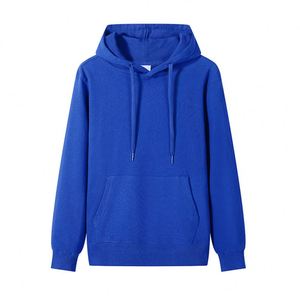 Sudadera con Capucha de Algodón Puro de Color Sólido con Logotipo Personalizado, Sin Planchado, Corte Recto, 300G - Product Image 2
