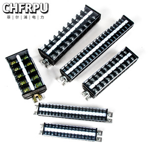 Din Rail <b>Terminal</b> Block TD15A 200A 1 Pole Screw Connection Industrial Use - Product Image 2