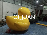 Canard gonflable de piscine jaune de canard en caoutchouc gonflable géant de Offre Spéciale à vendre