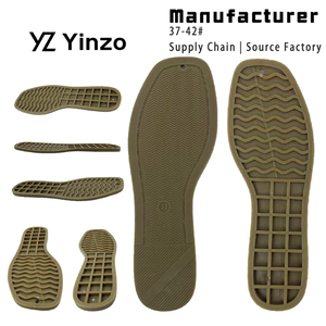Precio de fábrica Tpr Sole Fabricante de China Precio barato Diseño Suela de punta cuadrada para <span class=keywords><strong>mujer</strong></span> Lady Sandalia plana y suela de zapatilla - Product Image 1