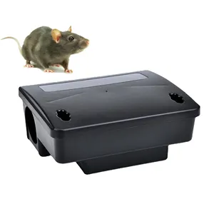 Kotak Umpan Tikus Tempat Umpan Tikus, Tikus Kodok Plastik Dapat Dikunci