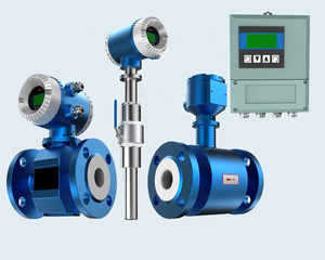 เครื่องวัดการไหลของน้ำแบบแม่เหล็กไฟฟ้าสำหรับอุตสาหกรรม RS485เหล็กกล้าคาร์บอน - Product Image 1