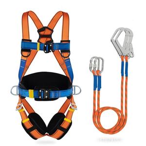Cinturón de Seguridad de Poliéster Resistente al Desgaste de Cinco Puntos para Electricistas de Construcción en Exteriores - Product Image 3