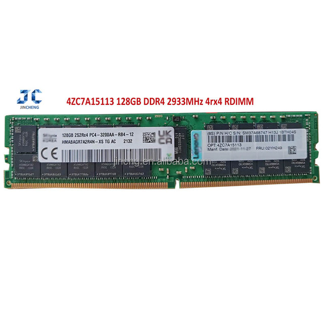 4ZC7A15113 Original RAM Module 128GB DDR4 2933MHz for IBM Server