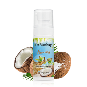 Productos para el cuidado <span class=keywords><strong>de</strong></span> la <span class=keywords><strong>piel</strong></span>, venta al por mayor, crema aceleradora <span class=keywords><strong>de</strong></span> bronceado <span class=keywords><strong>de</strong></span> etiqueta privada para un bronceado rápido y un brillo hidratante, proveedor OEM ODM - Product Image 1