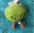 Peluche Gâteau Ours Lapin à Oreilles Tombantes Poupée Oreiller de Sommeil pour Fille Remplissage Coton PP Cadeau d'Anniversaire - Product Image 6