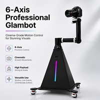 Robot Glambot Commercial DSLR pour Événements et Fêtes, avec Bras Robotique et Caméra pour Selfie en Libre-Service