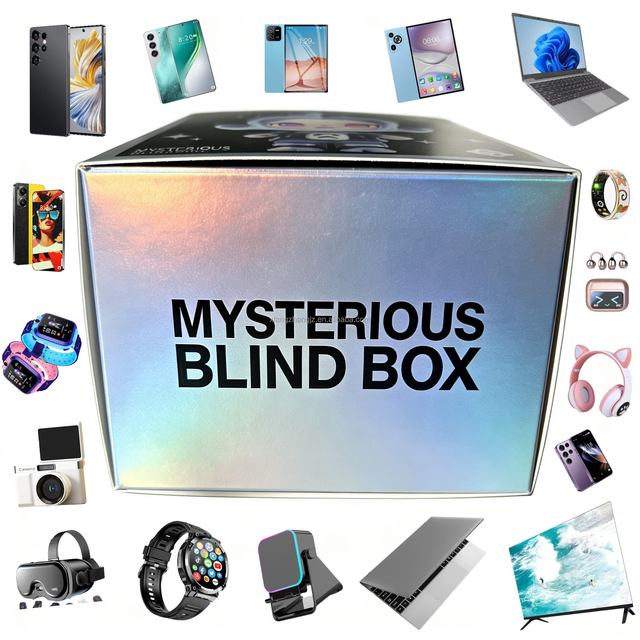 Surprise Mysterious Box Trending Product 2026 Electronic Earbuds Smartphone Tablet Laptop Gaming Lucky Random Mystery Blind Box