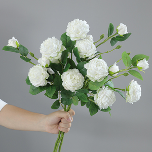 <span class=keywords><strong>ด</strong></span>อกกุหลาบประดิษฐ์แบบพ่น 5 หัว ขายส่ง |   กลีบ<span class=keywords><strong>ด</strong></span>อกสัมผัสเหมือนจริง <span class=keywords><strong>ด</strong></span>ีไซน์ขอบหยัก เหมาะสำหรับตกแต่งแจกันและงาน DIY - Product Image 4