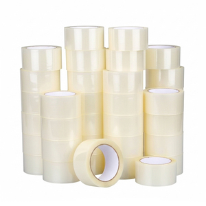 Ruban d'emballage BOPP imprimé sur mesure avec logo d'entreprise, ruban adhésif robuste pour scellage de cartons, sécurité anti-effraction, vente en gros - Product Image 1
