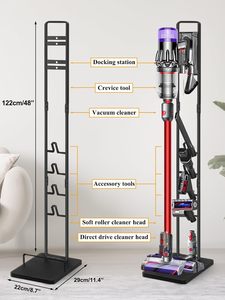 Soporte de Almacenamiento Metálico para Aspiradoras Inalámbricas <span class=keywords><strong>Dyson</strong></span> V15 V12 V11 V10 V8 V7 V6 DC30 DC31 DC35 DC58 <span class=keywords><strong>DC62</strong></span> DC74 - Product Image 6