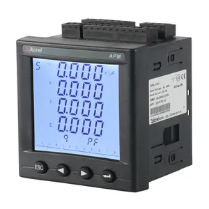 Acrel APM801 Multifunction Energy Meter electric power meter smart energy monitor power quality analysis