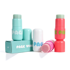 Bálsamo <span class=keywords><strong>Labial</strong></span> Humectante PAGE VINE con Sabor a Frutas para el Rostro, Mejora los Labios Secos, Previene las Grietas, Tamaño Regular Básico - Product Image 1