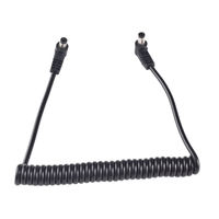 Câble d'alimentation LED pour caméra de surveillance automobile, connecteur DC 5,5 x 2,1 mm mâle et femelle, câble d'alimentation DC pour caméra de sécurité, DVR autonome
