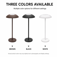 Lampe de table à commande tactile, style champignon, minimaliste, LED, pour chevet, mariage, fête, chambre, salon, décoration intérieure