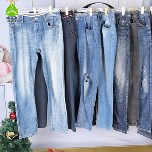 Exportación Reciclaje Buena calidad Hombres Jeans Pantalones Pacas baratas Ropa usada Forma Pakistán - Product Image 3
