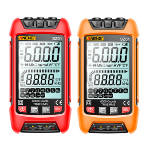 ลดราคาพิเศษ! มัลติมิเตอร์ SKQ SZ01 หน้าจอดิจิตอลอัตโนมัติ ใช้แบตเตอรี่ AAA แรงดันสูงสุด 600V พร้อมคุณสมบัติป้องกันการเผาไหม้อัจฉริยะ - Product Image 1