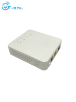 penjualan panas XPON single port 1GE EPON ONU kompatibel dengan zt fiberhome untuk FTTX