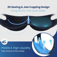 Reproduit Wisdom Teeth Ice Bag Head Wrap 3D Suture Jaw Pain Relief Oral Surgery TMJ Tooth Extraction 4 Hot/cold Packs
