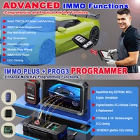 Nouvel outil de programmation de clés LAUNCH X431 IMMO PLUS avec programmeur X-PROG3, scanner automobile Launch X431 Immo Elite Pad Plus Pro