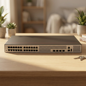 สวิตช์ซีรีส์ S5700 รุ่น S5731-S24P4X พอร์ต 24*10/100/1000BASE-T พอร์ต 4*10GE SFP+ รองรับ PoE+ - Product Image 1
