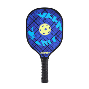 Raquette de pickleball Deerfamy bleue antidérapante, forme standard, équipement d'entraînement pour enfants et étudiants - Product Image 1