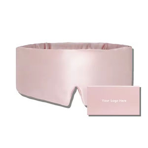 Vente en gros 22 Momme soie soins des yeux <span class=keywords><strong>masque</strong></span> de sommeil 6A haute qualité soie de mûrier grand <span class=keywords><strong>masque</strong></span> <span class=keywords><strong>pour</strong></span> les yeux avec sangle réglable Magic Tape - Product Image 1