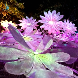 Fornitore Professionale di <span class=keywords><strong>Lanterne</strong></span> Luminose: <span class=keywords><strong>Lanterne</strong></span> Floreali Personalizzate di Grandi Dimensioni per Parchi a Tema, Zoo e Giardini Pubblici - Product Image 1