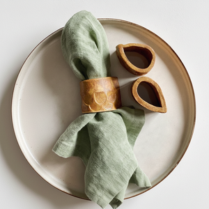 Anillo de Servilleta de Madera Tradicional de Marca Privada para Decoración de Mesa de Comedor Cultural que Combina la Herencia con Materiales Naturales - Product Image 1