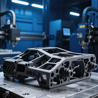 Services d'usinage CNC, développement rapide de prototypes 5 axes, fabrication de produits en métal et en plastique, fabrication OEM/ODM