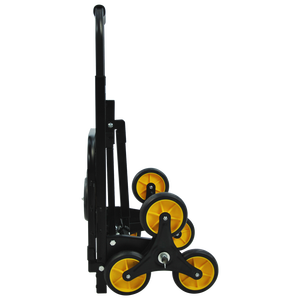 Troli Tangga Portabel FHT150-6S Kapasitas 330 Pound, Uni-Silent Dolly dengan Struktur Kontainer Beroda, Gerobak Dorong untuk Tangga - Product Image 4
