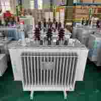 Transformateur de distribution toroïdal à triple enroulement, immergé dans l'huile, à faible perte, à économie d'énergie, S11-200kVA, 415V, ISO/CE pour