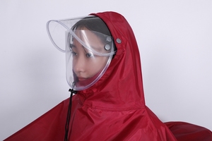 Imperméable en tissu Oxford imperméable extra large pour adultes <span class=keywords><strong>Poncho</strong></span> épaissi couvre-pieds pour le cyclisme en plein air, la moto et la pluie. - Product Image 4